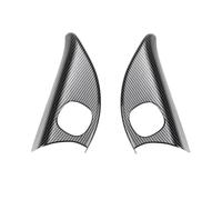 Accesorios Para Interior Coche Para Fiat Para Strada 2020 2021 2022 2023 2024 2025 2 Uds Cubierta De Marco De Pilar ABS Decoración Color Fibra De Carbono HQGQCEZEK