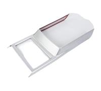 Accesorios Para Interior Coche Para Mitsubishi Para Outlander 2022 2023 2024 ABS Engranaje Delantero Cubierta Para Posavasos Marco Para Beber HQGQCEZEK(ABS matte)