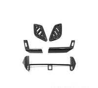 Accesorios Para Interior Coche Para Nissan Para Qashqai J12 Para X Trail T33 Para Rogue 2021 2022 Coche ABS Panel Frontal De Carbono Aire Acondicionado Salida Molduras Marcos MNGNCBXWK(5 PCS)