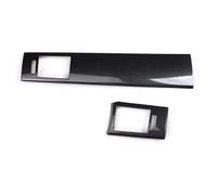 Accesorios Para Interior Coche Para Nissan Para TIIDA 2005-2010 LHD RHD Tablero Coche Lateral Aire Acondicionado Cubierta Marco Ventilación Embellecedor ABS MNGNCBXWK(Carbon RHD)