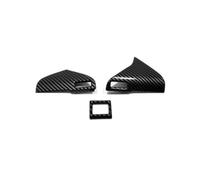 Accesorios Para Interior Coche Para Nissan Para X-trail T33 Para Rogue 2021 2022 2023 Molduras Para El Marco Rejilla Salida Aire Acondicionado Central ABS MNGNCBXWK(Fibra de carbon)