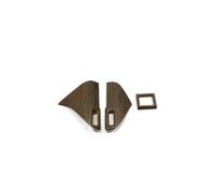 Accesorios Para Interior Coche Para Nissan Para X-trail T33 Para Rogue 2021 2022 2023 Molduras Para El Marco Rejilla Salida Aire Acondicionado Central ABS MNGNCBXWK(Wood grain)