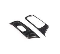 Accesorios Para Interior Coche Para Porsche 718 981 2016-2023 911 991 2012-2018 Marco Elevador Ventana Coche Fibra De Carbono Real Fibra De Carbono Seca HQGQCEZEK(Forged carbon fiber)