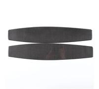 Accesorios Para Interior Coche Para Porsche Para Taycan 2019 2020 2021 2022 Adhesivo Decorativo Para El Panel Trasero Asiento Delantero Coche Fibra De Carbono Suave. HQGQCEZEK(Black)