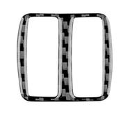 Accesorios Para Interior Coche Para Renault Para Clio 4 2013 2014 2015 2016 2017 2018 Adhesivo Fibra Carbono Real Soft Para Marco Interior Interruptor Faros Delanteros Coches HQGQCEZEK(Black Carbon)