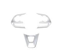 Accesorios Para Interior Coche Para Toyota Para Avalon Para Corolla Para Cross RAV4 2019 2020 2021 2022 2023 2024 Adhesivo Decorativo Para El Panel Volante MNGNCBXWK(Matte silver)