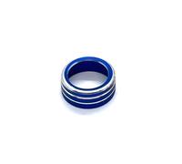 Accesorios Para Interior Coche Para VW Para Seat Para Ibiza Para POLO GTI Para Golf 4 5 6 7 8 2018 2019 2021 2022 Tapa Decorativa Botón Ajuste Espejo Retrovisor MNGNCBXWK(Blue)