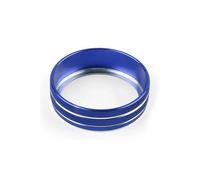 Accesorios Para Interior Coche Para VW Para Tiguan Para Atlas Para T-roc Para Ateca Embellecedor Perilla Aire Acondicionado Anillo Botón Ajuste Interruptor Control Climatización MNGNCBXWK(Blue)