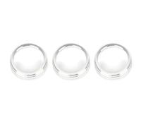 Accesorios Para Interior Coche Para VW Para Tiguan Para Atlas Para T-roc Para Ateca FR Para Passat B8 Variant 2017 2018 2019 Embellecedor Anillo Control Aire Acondicionado Coche MNGNCBXWK(3pc Silver)