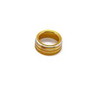 Accesorios Para Interior Coche Tapa Decorativa Botón Ajuste Espejo Retrovisor Para VW Para Seat Para Ibiza Para POLO GTI Para Golf 4 5 6 7 8 2018 2019 2021 2022 MNGNCBXWK(Oro)