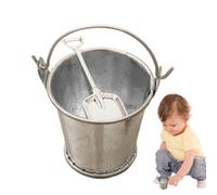 Accesorios para Jardín De En Miniatura - Juego De 2 Palas para Casa De Muñecas - Set de Cubo Realista Pequeño para Niños Decoración de Escritorio Colegio Oficina Niño Niña