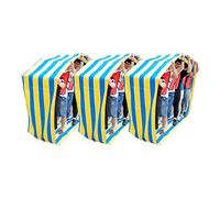 Accesorios para Juegos de Trabajo en Equipo, Juego de formación Equipos, Kit Juego for día Campo al Aire Libre, Tela Oxford Resistente Desgaste, 3 Piezas(Adults20)