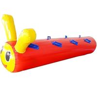 Accesorios para Juegos de Trabajo en Equipo, Juegos al Aire Libre en Grupo IEOWY, Juegos de Equipo , Equipos Juego inflables, Divertidos for niños pequeños, Juguetes Ejercicio(Blue,Kids-5seater)
