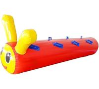 Accesorios para Juegos de Trabajo en Equipo, Juegos al Aire Libre en Grupo IEOWY, Juegos de Equipo , Equipos Juego inflables, Divertidos for niños pequeños, Juguetes Ejercicio(Yellow,Adult-4adult)