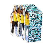 Accesorios para Juegos en Grupo. Tapete for Correr IEOWY for Juegos de Team Building, tapete Impermeable Tela Oxford con Ruedas, Equipo Deportivo for Actividades Aprendizaje en Grupo(Kids 4M/13FT)