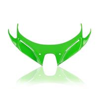 Accesorios para Kawasaki para Ninja 250 400 2018-2023 Alerón Delantero Downforce Naked Wing Carenado Winglets Aerodinámicos Cubierta Carcasa De La Boca Alerones Delanteros Motocicleta(Verde)