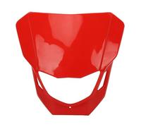 Accesorios para la cubierta del faro de motocicleta, compatible con Yamaha WR YZ 250F 450F, máscara protectora de plástico para faros delanteros.(Red)