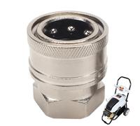 Accesorios para limpiador de alta presión, accesorios de manguera para limpiador de alta presión, adaptador de boquilla de agua de liberación rápida, para coche, pasillo, casa, terraza o jardín al