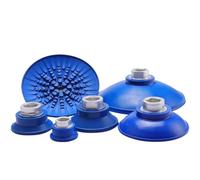 Accesorios para manipuladores de neumáticos industriales con boquilla de vacío SAF 22/30/40/50/60/80/100/125 Ventosas de una sola capa (QLF-02-20)