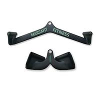 Accesorios para máquina de polea en T para gimnasio en casa, barra en T, barra de tracción para bíceps, bíceps, tríceps, barra de tracción LAT, empuñaduras de entrenamiento de fuerza de espalda, barra