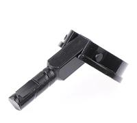 Accesorios para máquinas de coser|Bisagra para máquina de coser 2 piezas 1 x 2 Bisagra de metal con cabeza de un solo orificio Accesorios resistentes Cabezal de soporte de placa de mesa de 3 cubos re