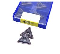 Accesorios para máquinas de cuchillas giratorias d 10 Piezas TNMG160404-EF YBG205, Herramienta De Corte Aleación Dura, Cuchilla Torneado Externo(TNMG220404-EF YBG205)