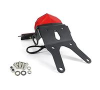 Accesorios para matrículas Soporte para Matrícula De Motocicleta, Luz Trasera Ordenada, Eliminador De Guardabarros, Soporte para Honda CRF250L CRF250M CRF250 2013-2016 2017 2018 2019 2020 2021(Rosso)