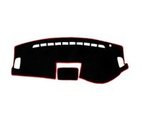 Accesorios para Mazda 6 GG para Atenza 2002-2008 Cubierta para Tablero Automóvil Interior Protector Solar Alfombra Almohadilla para Salpicadero(Black(Red Edge) LHD)