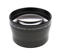 Accesorios para microscopio de 72 mm, 2,2 unidades, teleobjetivo teleconvertidor para cámara de 24-120 mm, 18-200 mm, universal, durabilidad y rendimiento fiable