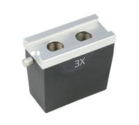 Accesorios para Microscopios 1X 2X 3X 4X Lente de microscopio estéreo Binocular Piezas de microscopio estéreo Accesorio Durabilidad Y Rendimiento Confiable(3X)