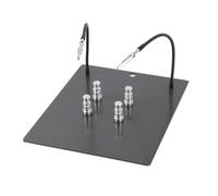 Accesorios para Microscopios 50mm Adjustable Video Microscope Camera Stand Holder Microscope Focusing Accessories Durabilidad Y Rendimiento Confiable(Working Plate)