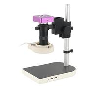 Accesorios para microscopios 51MP 2K 1080P HDMI USB Cámara digital para microscopio de vídeo industrial + Objetivo con casquillo C + Anillo luminoso 56LED para soldadura PCB del teléfono Duración y