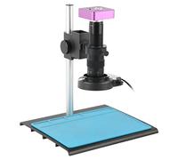 Accesorios para microscopios 51MP 2K 1080P HDMI USB Cámara digital para microscopio de vídeo industrial + Objetivo con casquillo C + Anillo luminoso 56LED para soldadura PCB del teléfono Duración y