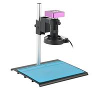 Accesorios para microscopios 51MP 2K 1080P HDMI USB Cámara digital para microscopio de vídeo industrial + Objetivo con casquillo C + Anillo luminoso 56LED para soldadura PCB del teléfono Duración y