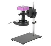 Accesorios para microscopios 51MP 2K 1080P HDMI USB Cámara digital para microscopio de vídeo industrial + Objetivo con casquillo C + Anillo luminoso 56LED para soldadura PCB del teléfono Duración y