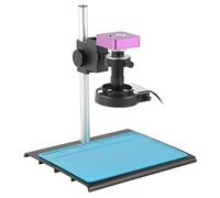 Accesorios para microscopios 51MP 2K 1080P HDMI USB Cámara digital para microscopio de vídeo industrial + Objetivo con casquillo C + Anillo luminoso 56LED para soldadura PCB del teléfono Duración y