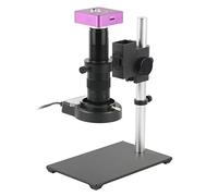 Accesorios para microscopios 51MP 2K 1080P HDMI USB Cámara digital para microscopio de vídeo industrial + Objetivo con casquillo C + Anillo luminoso 56LED para soldadura PCB del teléfono Duración y