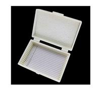 Accesorios Para Microscopios Caja de portaobjetos de microscopio Caja de rebanadas for 10 o 25 o 50 o 100 piezas Almacenamiento de portaobjetos de microscopio Durabilidad Y Rendimiento Confiable ( Siz