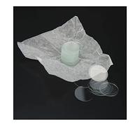 Accesorios para microscopios de laboratorio 100 Uds portaobjetos de vidrio redondo for microscopio diámetro 10mm 13mm 14mm 15mm 18mm cubreobjetos portaobjetos en blanco cubreobjetos, grosor 0,13-0,17m