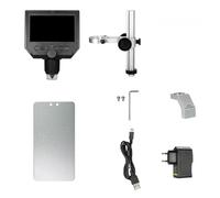 Accesorios para microscopios de Laboratorio 60 0X LCD 3.6MP Microscopio de Video Digital eléctrico portátil 8 Lealté Lupa DS