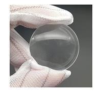 Accesorios para microscopios de Laboratorio Lente de condensación Redonda pequeña de 5 uds. De 30mm de diámetro, Longitud Focal de 15mm for Lupa de avión de proyector, concentrador Solar(20mm)