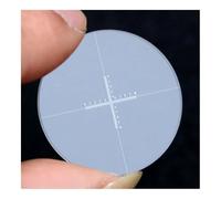 Accesorios Para Microscopios Diapositivas del micrómetro del microscopio Diapositivas del micrómetro ocular del microscopio del retículo del ocular de vidrio óptico de 20,4 mm Durabilidad Y Rendimient