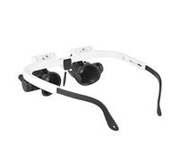Accesorios para microscopios Digitales portátiles De Cabeza LED Lente acrílica Ligera Gafas binoculares Herramienta de microscopio Ajustable magnificacion Accesorios para microscopios
