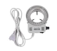 Accesorios para microscopios Lámpara ajustable con luz anular para miniscopio de 52 LED Duración y rendimiento confiable(White-417)