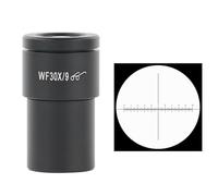 Accesorios para Microscopios Microscopio estéreo WF10X WF15X WF20X retícula Gran Angular medición de Campo Ocular 30MM Durabilidad Y Rendimiento Confiable(WF30-9)
