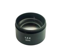 Accesorios para Microscopios Microscopio estereoscópico trinocular WD45 1.5X Objetivo Auxiliar Lente Barlow Rosca de 48 mm Durabilidad Y Rendimiento Confiable