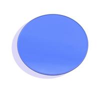 Accesorios Para Microscopios Microscopio Filtro de color azul 32 mm 35 mm 42 mm 45 mm for accesorios de microscopio biológico Vidrio azul transparente Durabilidad Y Rendimiento Confiable(Diameter 45 m