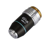 Accesorios para Microscopios Objetivos acromáticos 4X 10X 40X 100X for microscopios biológicos 195, Lentes de Objetivo, Accesorios for microscopio Durabilidad Y Rendimiento Confiable(40X)