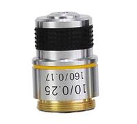 Accesorios para Microscopios RMS 20. 2 mm 4X 10x 40x Lente Objetivo acromático for biológico Durabilidad Y Rendimiento Confiable(10X)