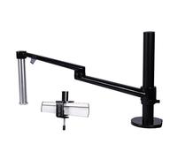 Accesorios para Microscopios Soporte de microscopio de la Abrazadera de la Mesa de 2 Colores for microscopio trinocular Binocular 7 6mm Microscopio Durabilidad Y Rendimiento Confiable(Zwart)